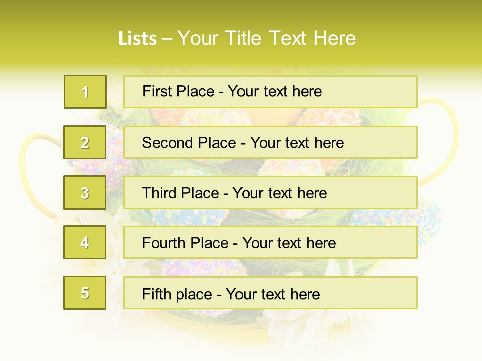 Paint Painted Decoration PowerPoint Template