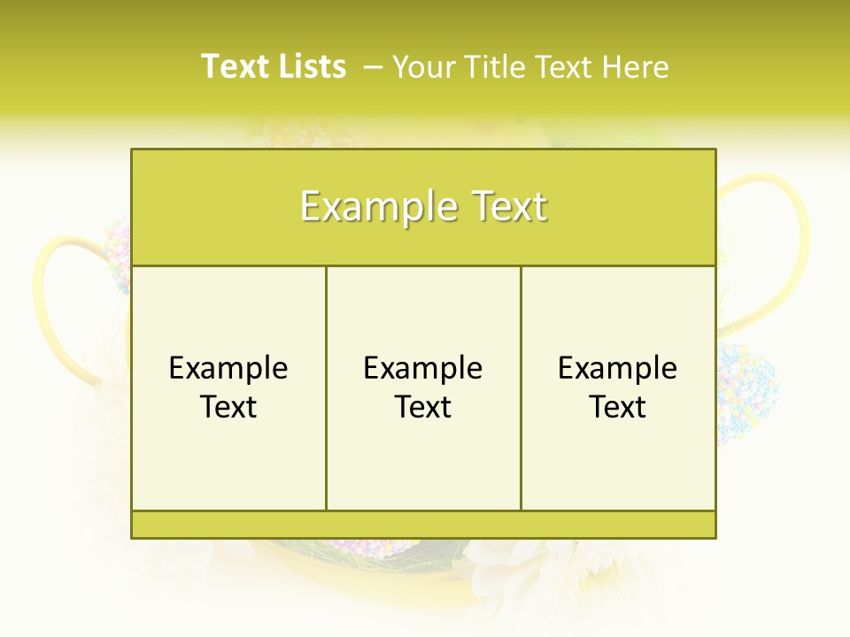 Paint Painted Decoration PowerPoint Template