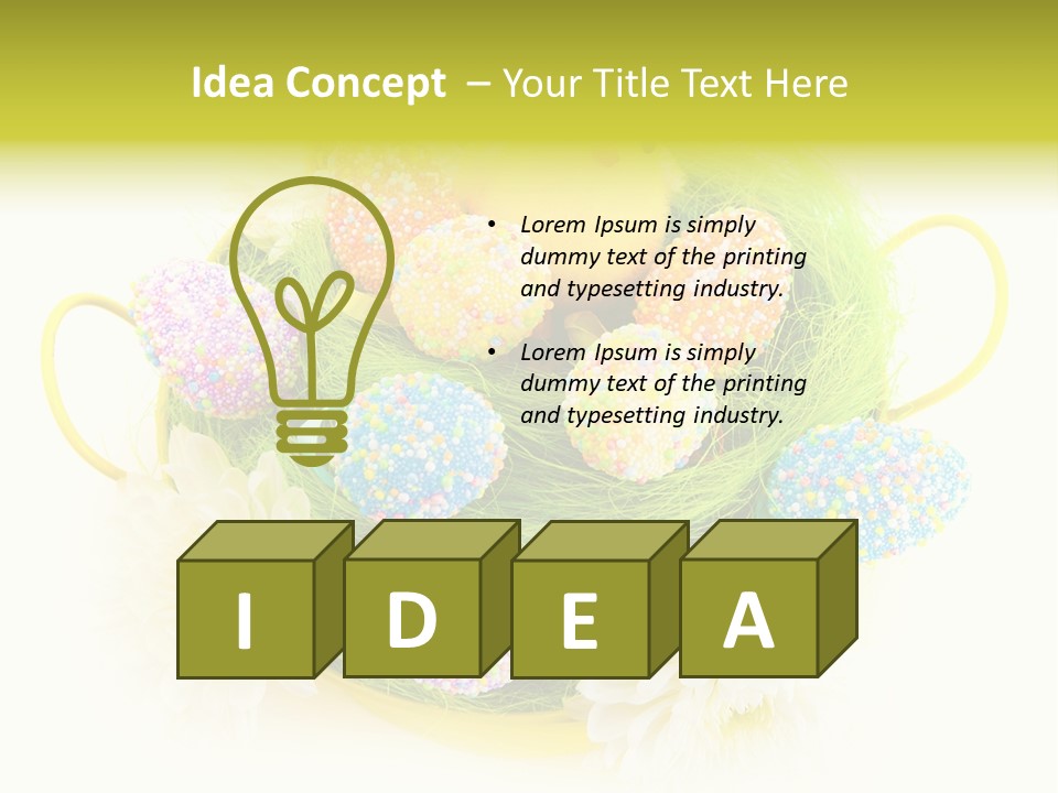 Paint Painted Decoration PowerPoint Template