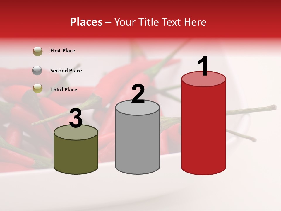 Paprika Chilis Gem PowerPoint Template