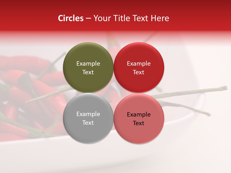 Paprika Chilis Gem PowerPoint Template