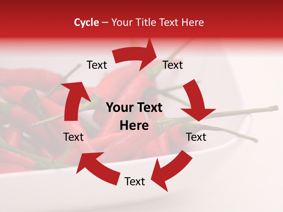 Paprika Chilis Gem PowerPoint Template