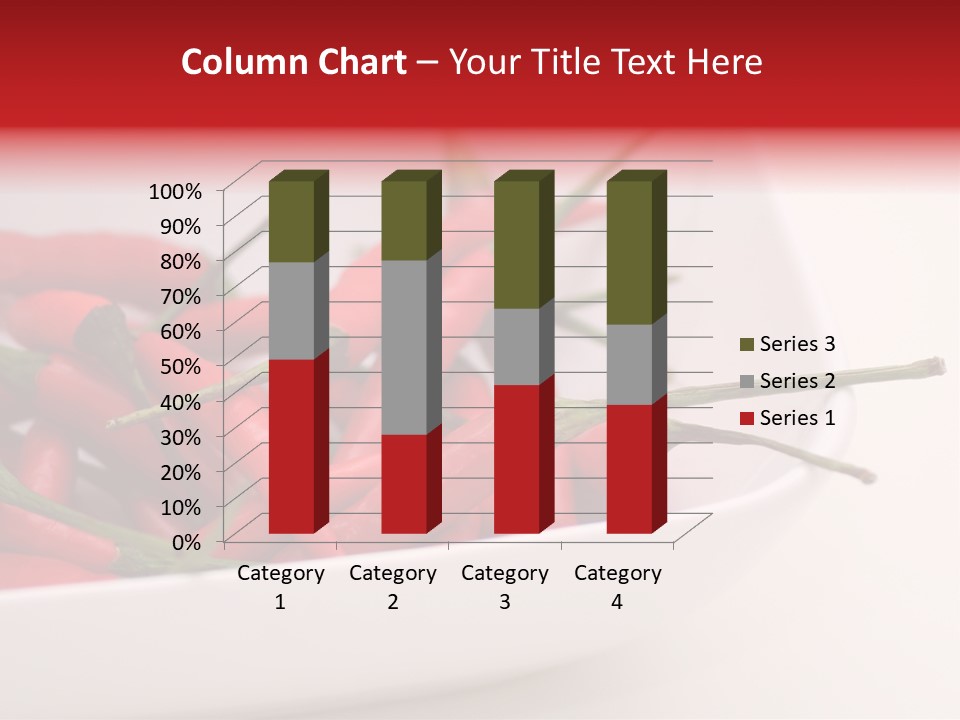 Paprika Chilis Gem PowerPoint Template