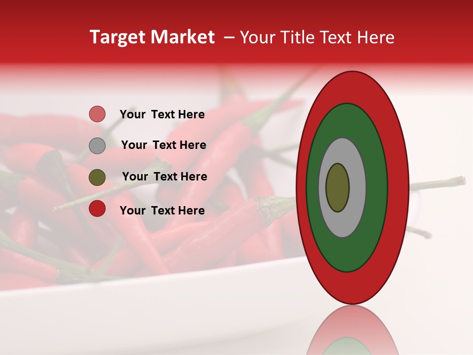 Paprika Chilis Gem PowerPoint Template
