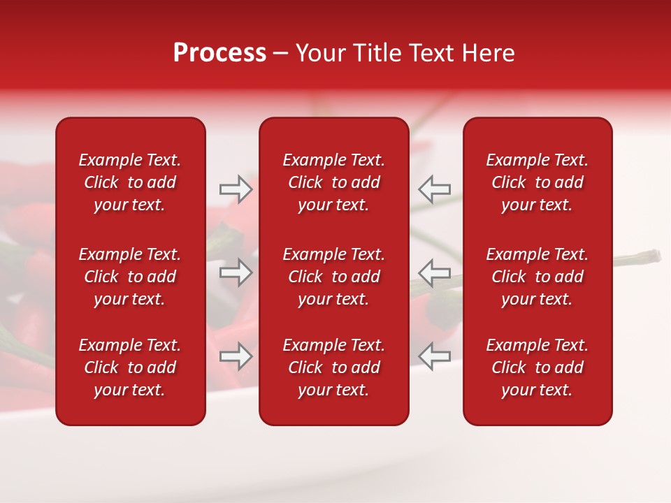 Paprika Chilis Gem PowerPoint Template