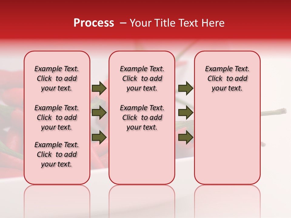 Paprika Chilis Gem PowerPoint Template