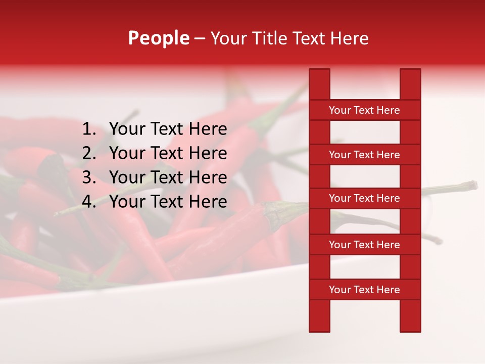 Paprika Chilis Gem PowerPoint Template