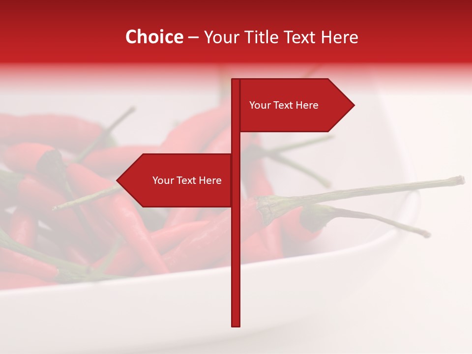 Paprika Chilis Gem PowerPoint Template