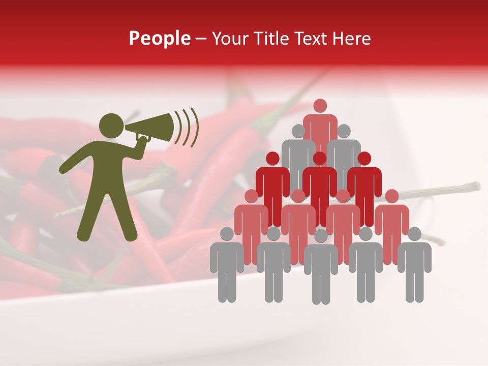 Paprika Chilis Gem PowerPoint Template