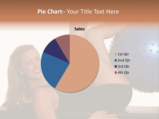 Exercise Woman Shaping PowerPoint Template