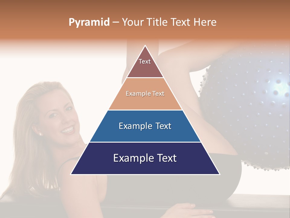 Exercise Woman Shaping PowerPoint Template