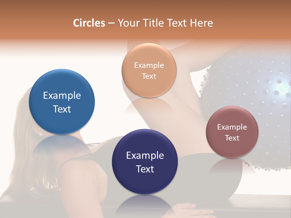 Exercise Woman Shaping PowerPoint Template