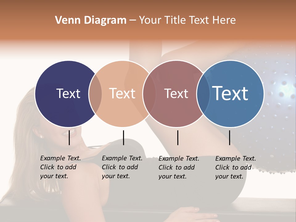 Exercise Woman Shaping PowerPoint Template