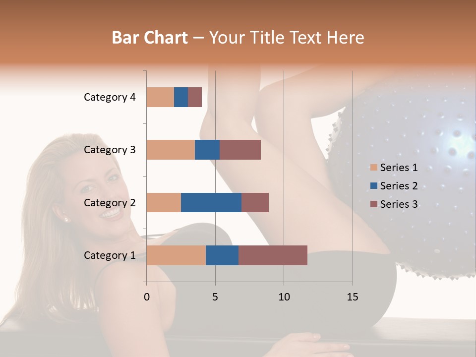 Exercise Woman Shaping PowerPoint Template