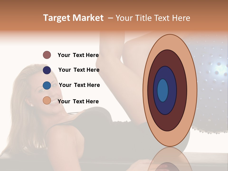 Exercise Woman Shaping PowerPoint Template