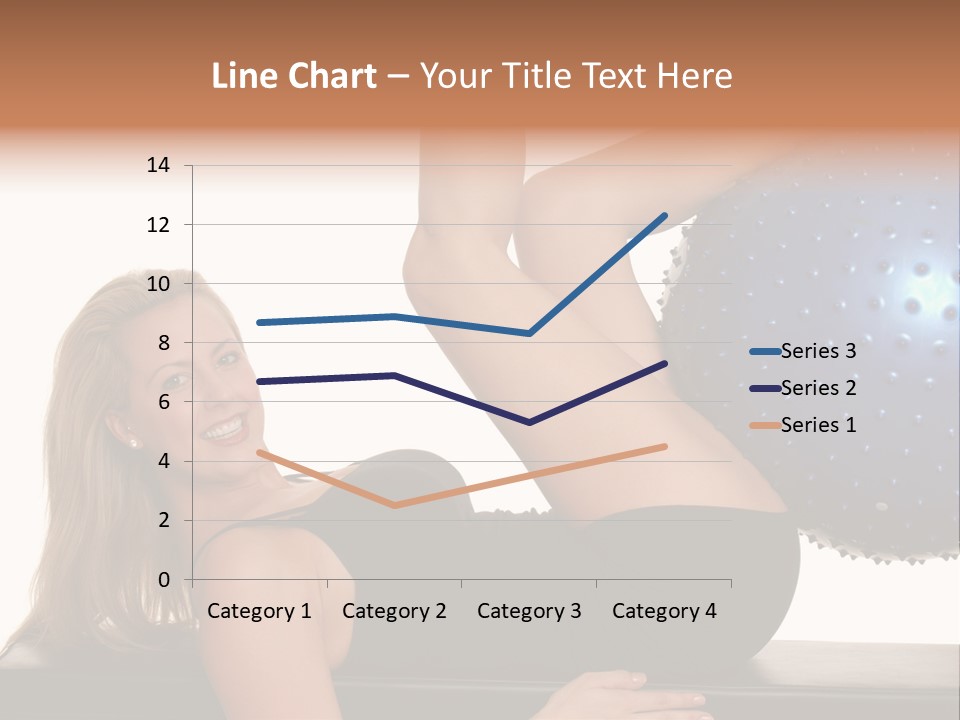 Exercise Woman Shaping PowerPoint Template
