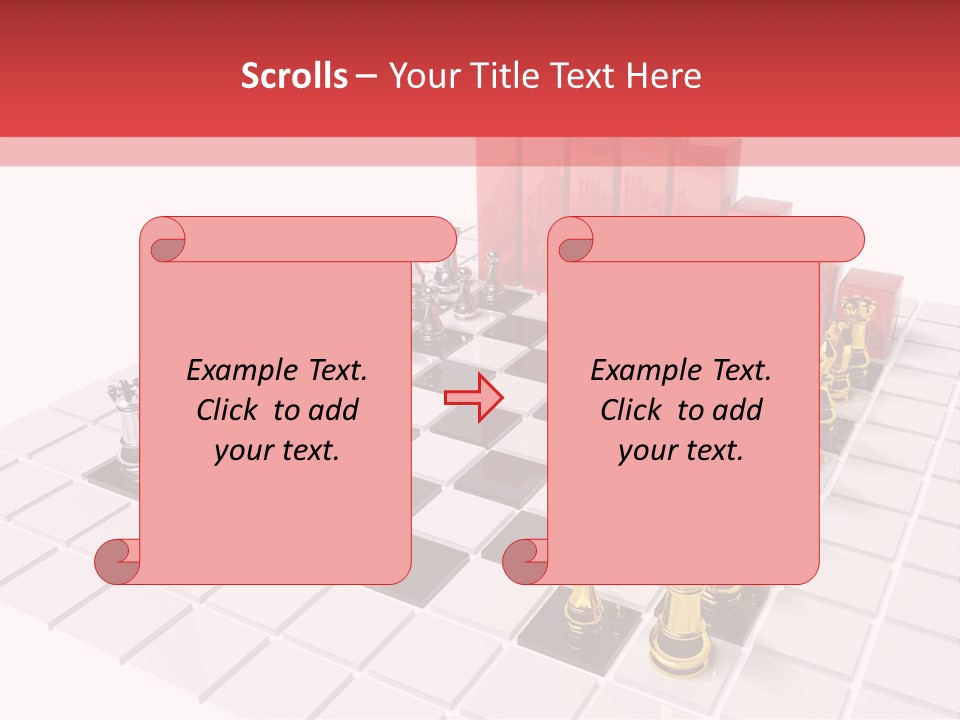 Isolated Conflict Leader PowerPoint Template