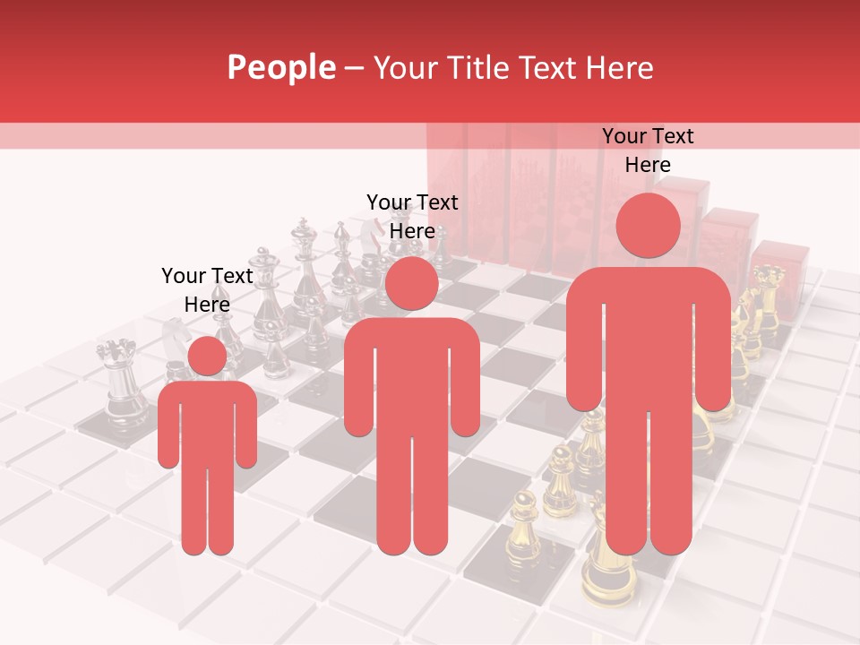 Isolated Conflict Leader PowerPoint Template