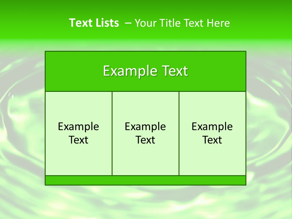 Gotear Pliegue Gota PowerPoint Template