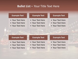 Waterfront Twilight Water PowerPoint Template