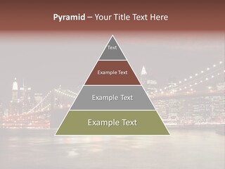 Waterfront Twilight Water PowerPoint Template