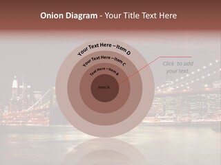 Waterfront Twilight Water PowerPoint Template