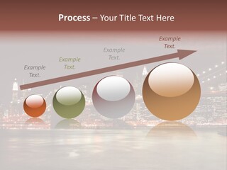 Waterfront Twilight Water PowerPoint Template