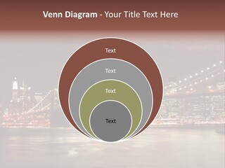 Waterfront Twilight Water PowerPoint Template