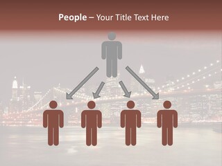 Waterfront Twilight Water PowerPoint Template