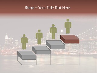 Waterfront Twilight Water PowerPoint Template