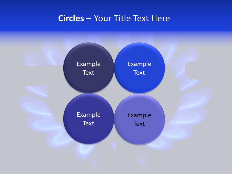 Gas Cooking Cook PowerPoint Template