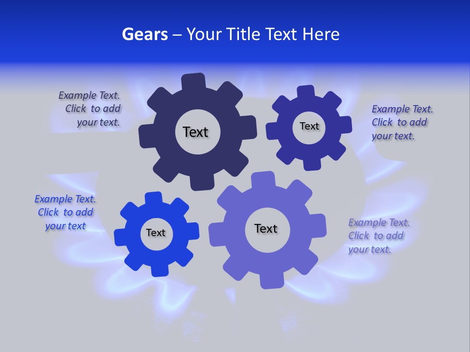 Gas Cooking Cook PowerPoint Template