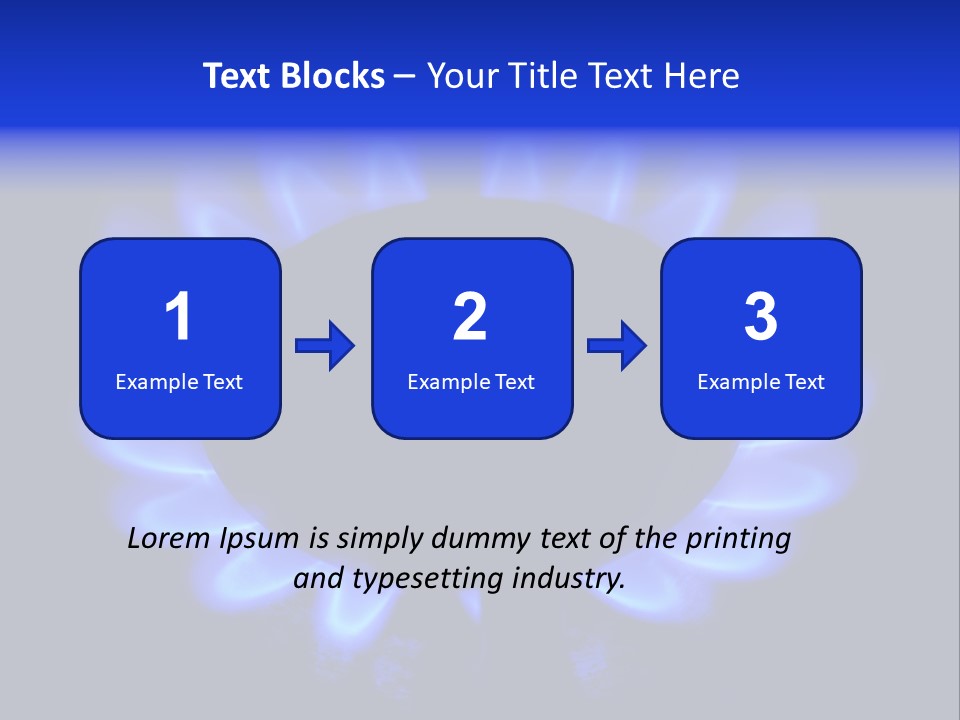 Gas Cooking Cook PowerPoint Template