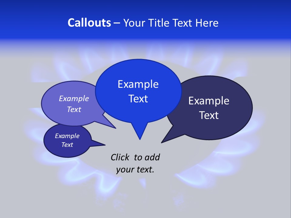 Gas Cooking Cook PowerPoint Template