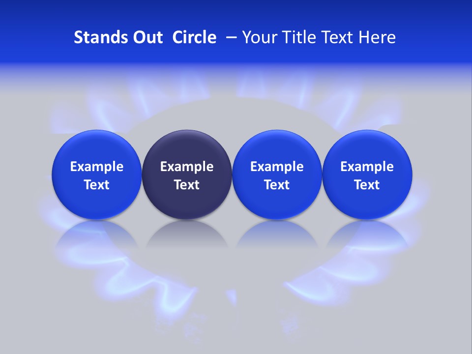 Gas Cooking Cook PowerPoint Template