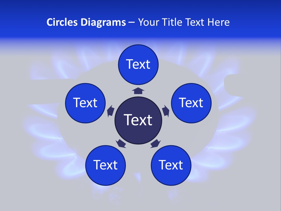 Gas Cooking Cook PowerPoint Template