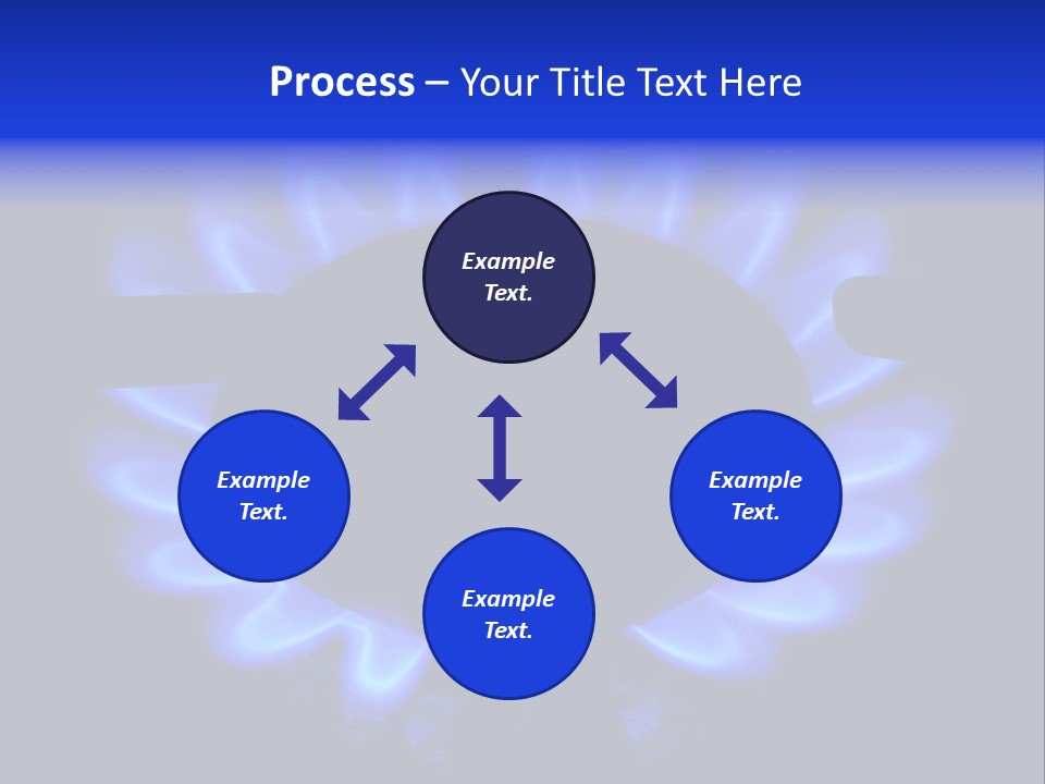 Gas Cooking Cook PowerPoint Template