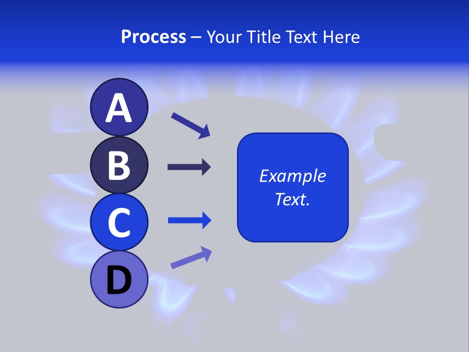 Gas Cooking Cook PowerPoint Template