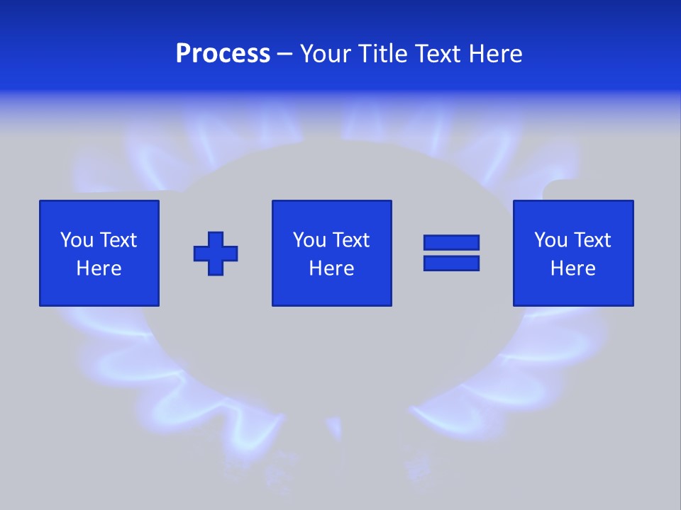 Gas Cooking Cook PowerPoint Template