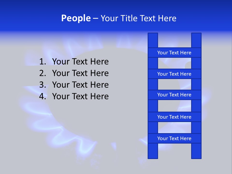 Gas Cooking Cook PowerPoint Template
