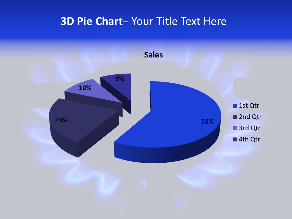 Gas Cooking Cook PowerPoint Template