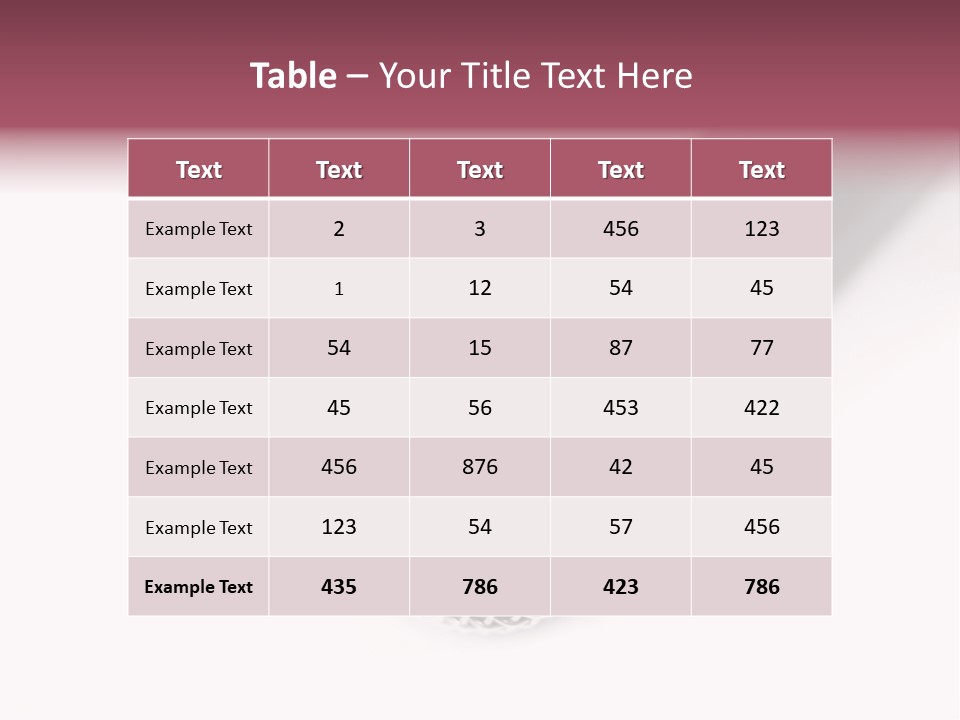 Verst Metallisch Nachricht PowerPoint Template