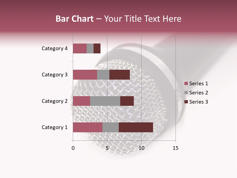 Verst Metallisch Nachricht PowerPoint Template