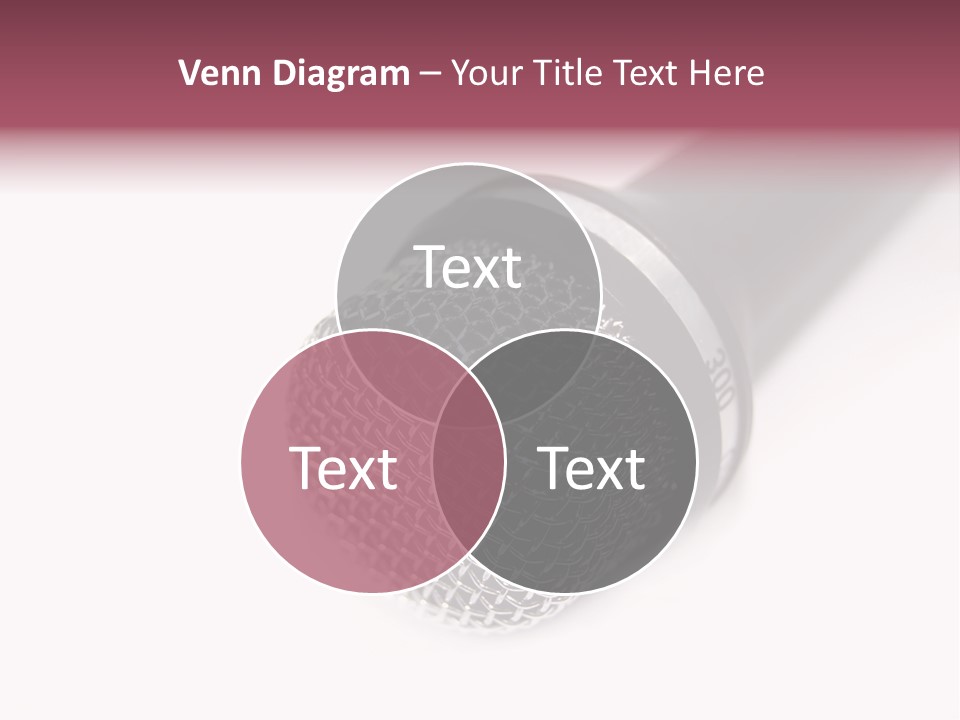 Verst Metallisch Nachricht PowerPoint Template