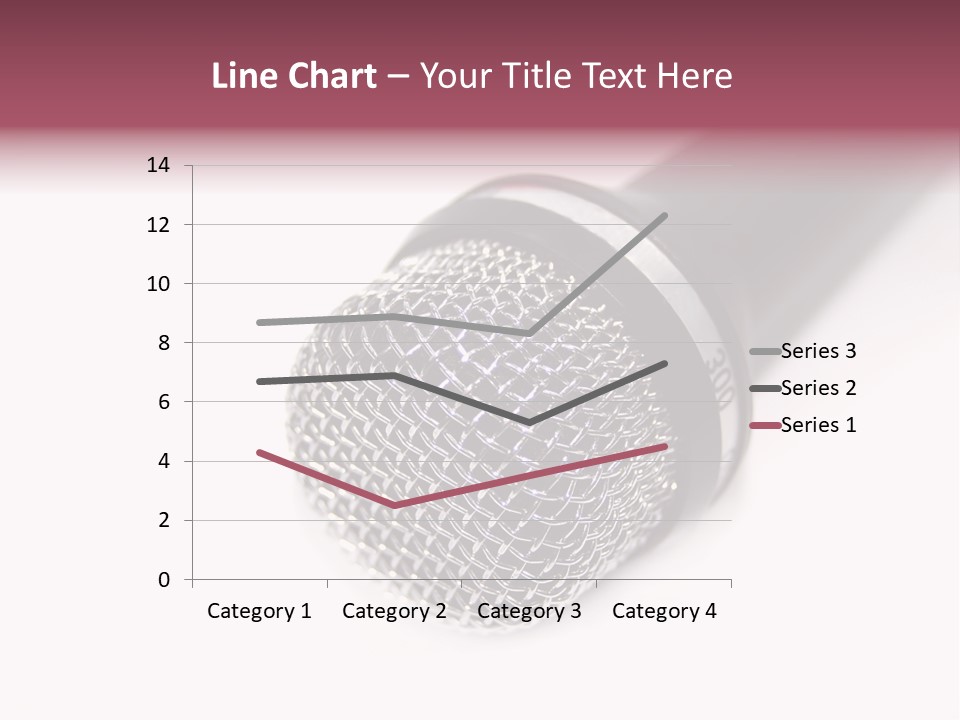 Verst Metallisch Nachricht PowerPoint Template