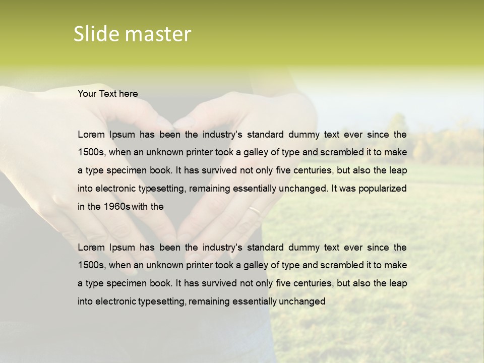 Background Portrait Clothing PowerPoint Template