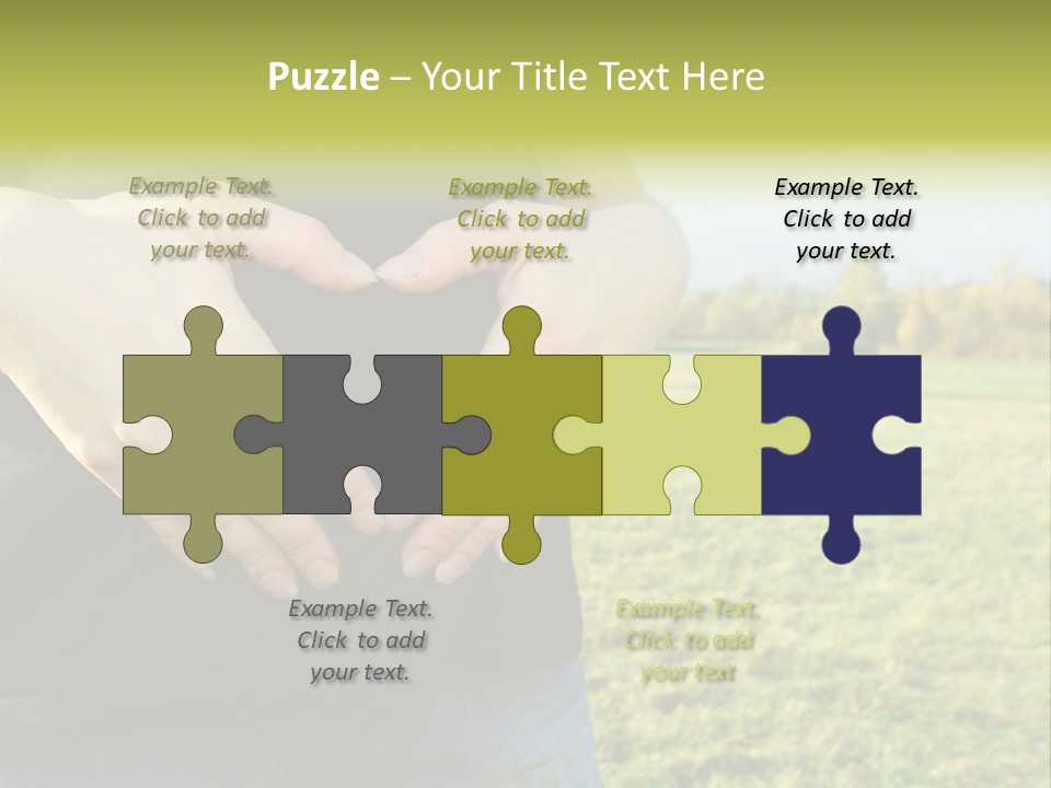 Background Portrait Clothing PowerPoint Template