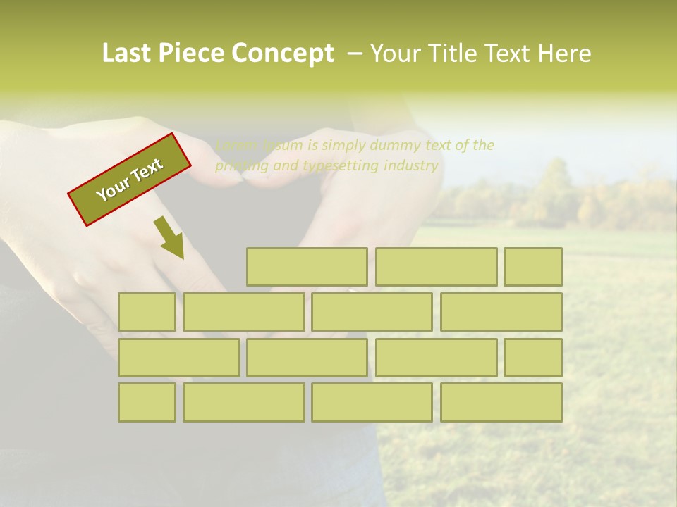 Background Portrait Clothing PowerPoint Template