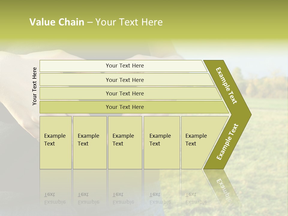 Background Portrait Clothing PowerPoint Template