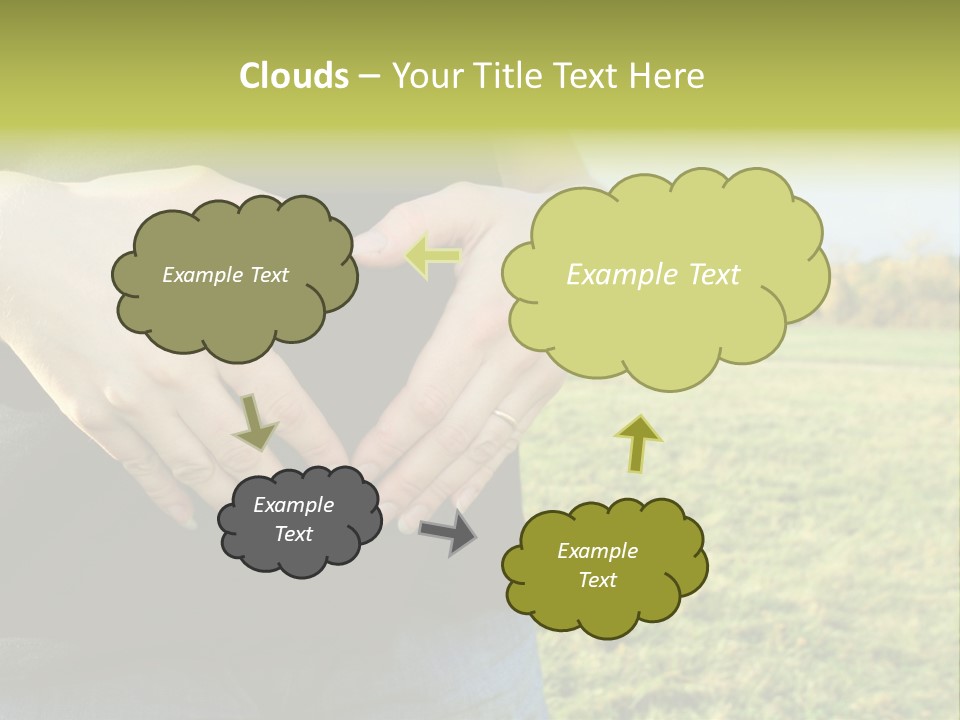Background Portrait Clothing PowerPoint Template